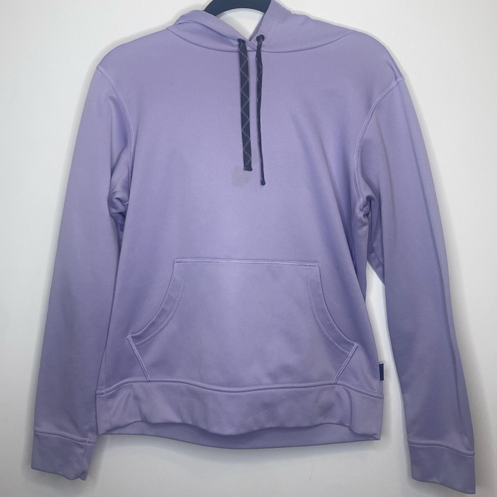 Patagonia Light Purple Fleece Lined Hooded Sweatshirt